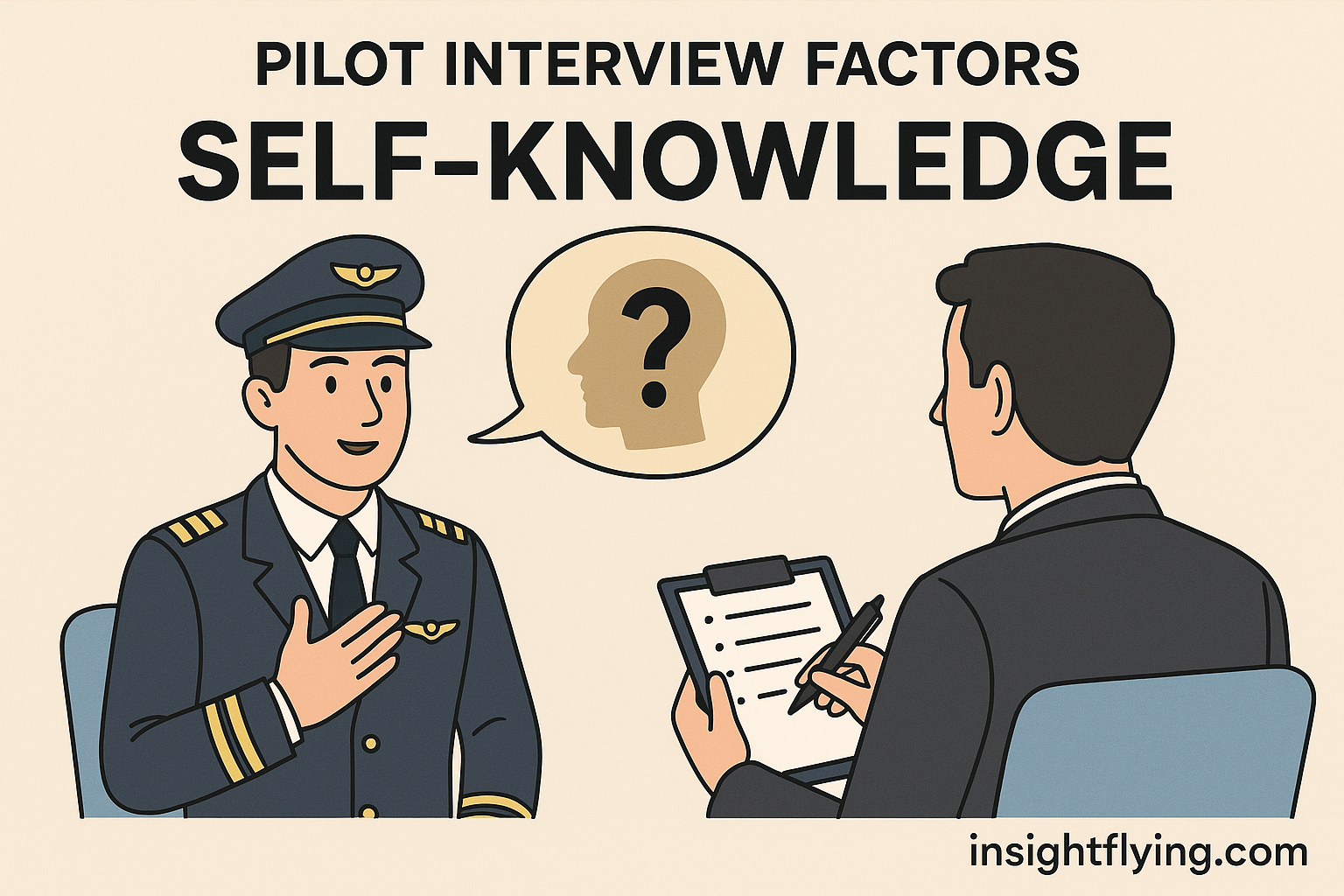 Self-knowledge the pilot interview factors