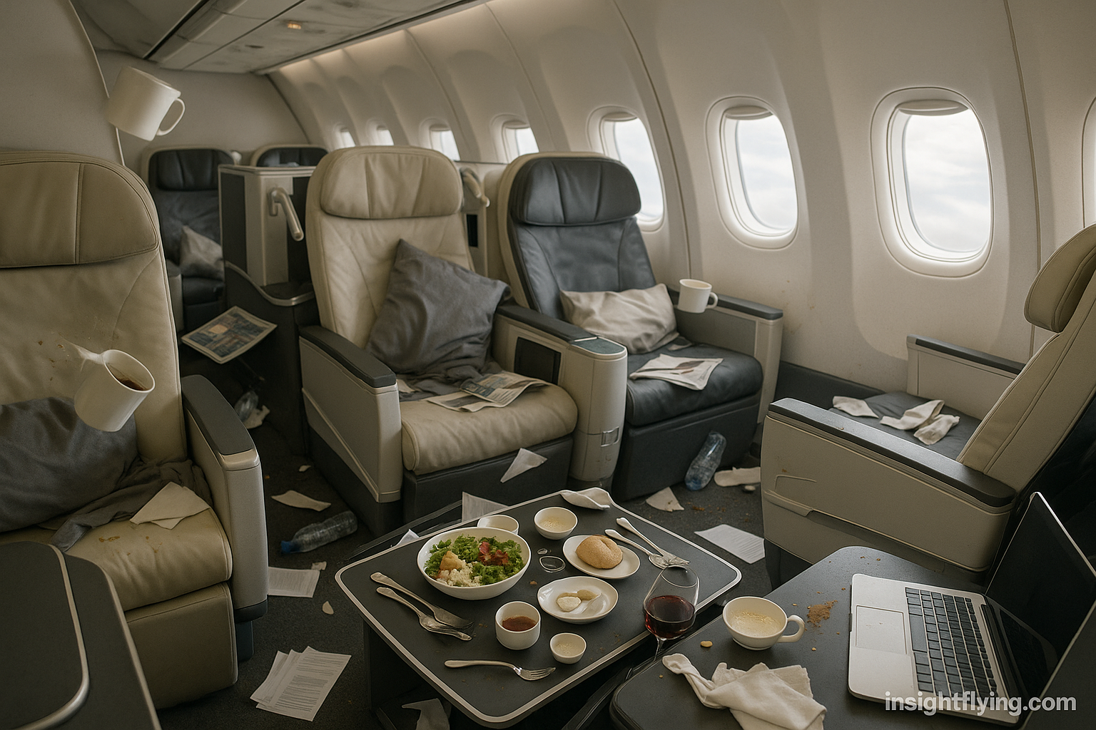 Turbulent Business Class Chaos