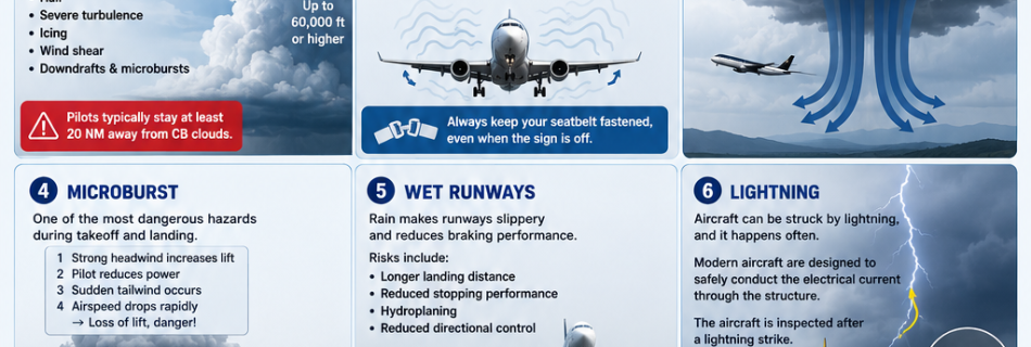 The Natural Hazards, Rain, Thunderstorm, Microburst, CB
