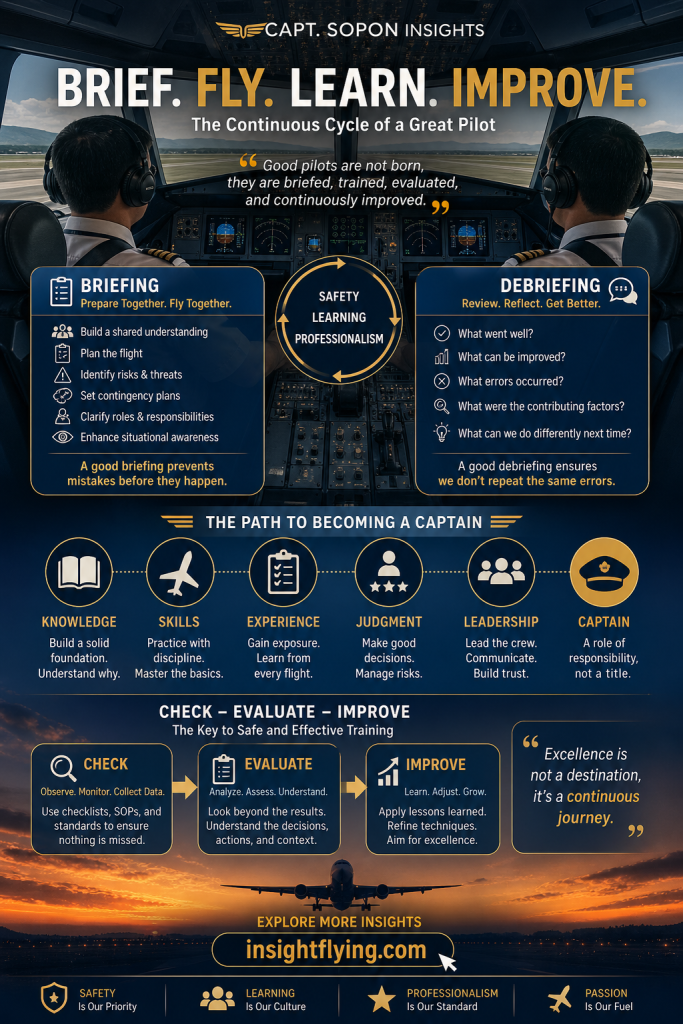 The importance of briefing and debriefing
