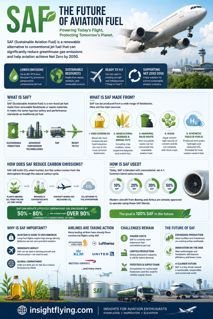 SAF Sustainable Aviation Fuel
