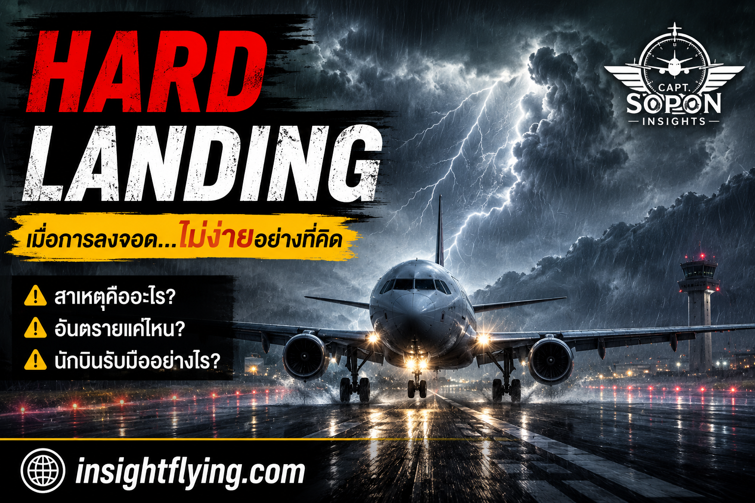 hard landing cause and the prevention
